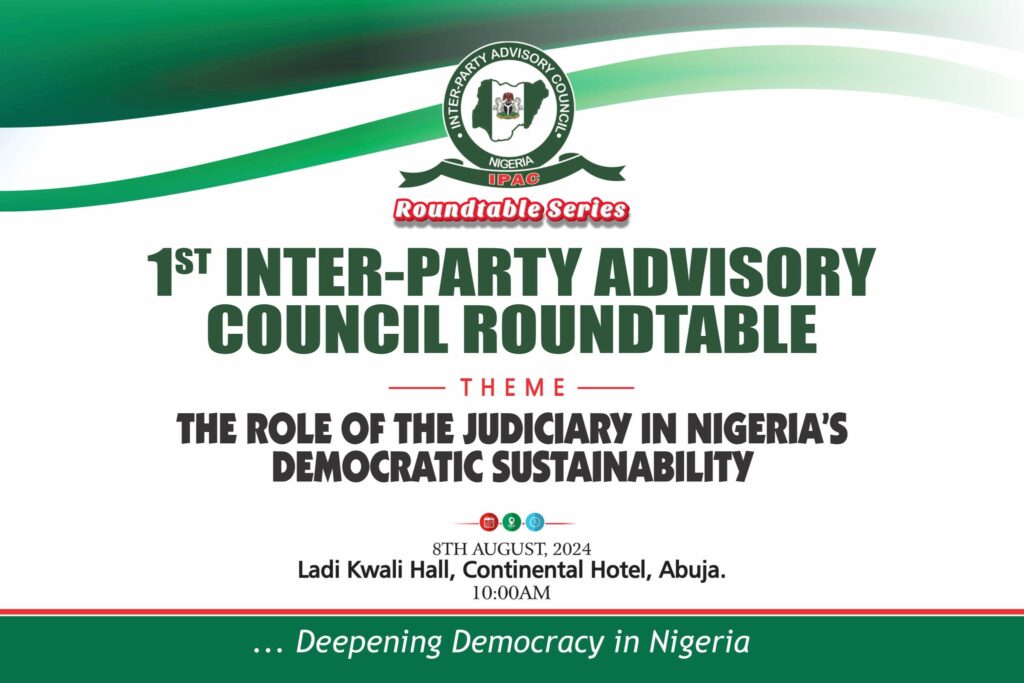 The Role of the Judiciary in Nigeria’s Democratic Sustainability.